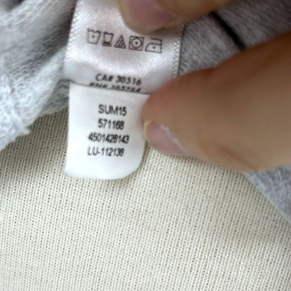 Lucy Gray Cowl Neck Pullover Hoodie Size Small - Picture 11 of 11